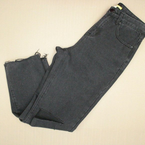 Gianni Bini Stella Straight Crop Jeans Raw Hem - Picture 4 of 10